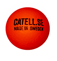 CATELL Posilovací pěnový míček Tvrdý červený, C5372