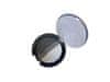 Minerální oční stíny WET & DRY TRIO 01 šedostříbrná