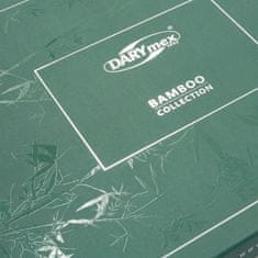 Darymex Bambusovo-bavlněný satén STRIPE GREY 140x200 Jednobarevné šedé povlečení Darymex
