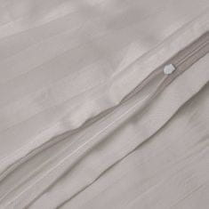 Darymex ložní prádlo z bambusového bavlněného saténu STRIPE GREY 180x200 Darymex jednobarevné šedé