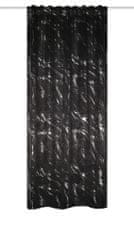 Home Wohnideen Závěs zatemňovací s řasící stuhou, lesklý potisk, Force, Stříbrná Rozměr textilu: 245 cm (V), 140 cm (Š)