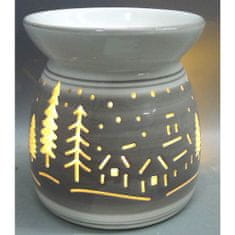 Autronic Aroma lampa, vánoční motiv, keramika. ARK3609, sada 2 ks