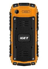 iGET Mobilní telefon D10 DEFENDER Orange