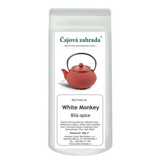 Čajová zahrada China White Monkey - bílý čaj, Varianta: bílý čaj 500g