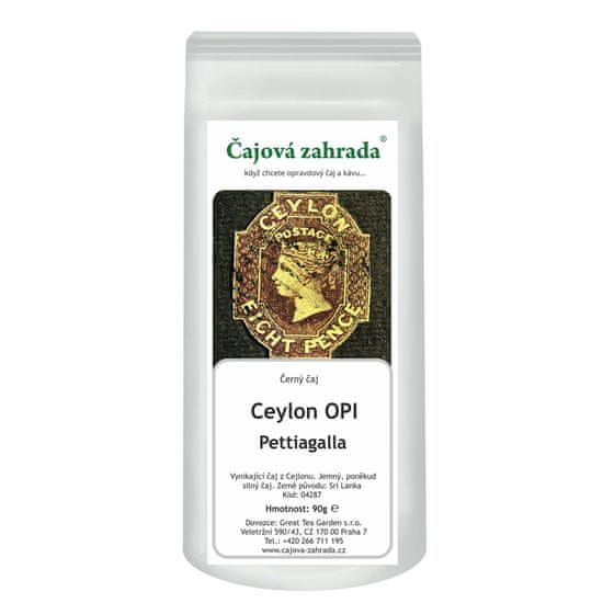 Čajová zahrada Ceylon OPI Pettiagalla - černý čaj, Varianta: černý čaj 90g