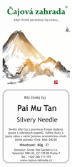 Čajová zahrada Pai Mu Tan Silvery Needle - bílý čaj, Varianta: bílý čaj 500g