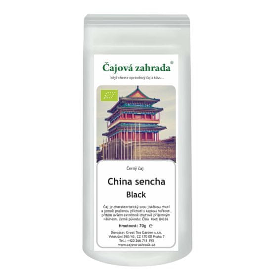 Čajová zahrada China Black Sencha - černý čaj, Varianta: černý čaj 500g