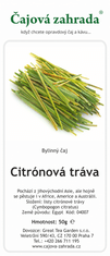 Čajová zahrada Citronová tráva - bylinný čaj