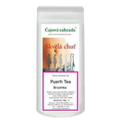 Čajová zahrada Puerh Tea Brusinka - černý ochucený čaj, Varianta: černý čaj 90g