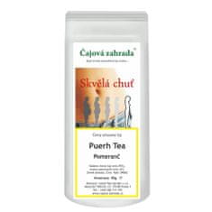 Čajová zahrada Puerh Tea Pomeranč - černý ochucený čaj, Varianta: černý čaj 90g