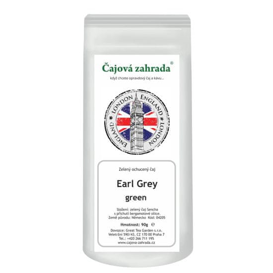 Čajová zahrada Earl Grey - zelený ochucený čaj, Varianta: zelený čaj 90g