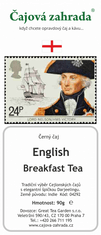 Čajová zahrada English Breakfast Tea - černý čaj, Varianta: černý čaj 90g