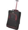 Kabinové zavazadlo CITIES T-830/1-55 - černá/červená