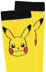 CurePink Ponožky - podkolenky Pokémon: Pikachu (35-38 EU)