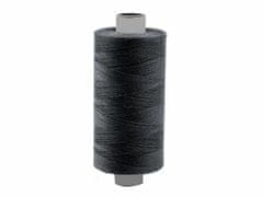 Kraftika 10ks black bavlněné nitě 500m 10x2x2, textilní galanterie