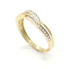 Pattic Zlatý prsten AU 585/1000 1,45 gr CA102701Y-52