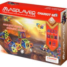 MAGPLAYER Magplayer magnetická stavebnice 40 ks