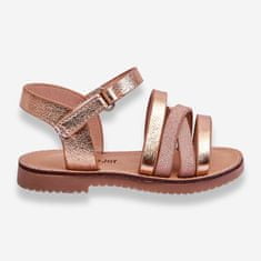 Dětské sandály bez ramínek Pink Gold velikost 27
