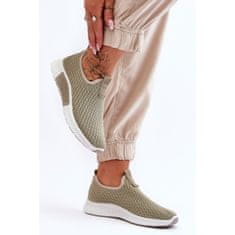 Klasická sportovní obuv Slip-on Green velikost 38