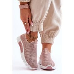 Klasická sportovní obuv Slip-on Pink velikost 41