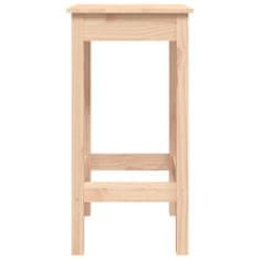 Vidaxl Barové stoličky 2 ks 40 x 40 x 78 cm masivní borové dřevo
