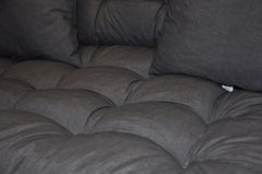AXIN Polstry na paletový nábytek - látka tmavě šedý melír