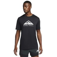 Nike Tričko na trenínk černé M U NK DF Tee DB Trail