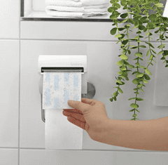 Držák toaletního papíru s funkcí zvlhčování