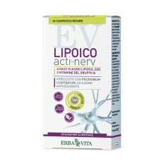 Erba Vita LIPOICO ACTI-NERV RETARD doplněk stravy - antioxidace