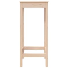 shumee Barový stolek 50 x 50 x 110 cm masivní borové dřevo