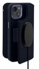 Pouzdro kožené Detachable Wallet pro iPhone 14 Plus tmavě modrě