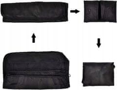 INNA Cestovní organizéry do šatního kufru 8 tašek TASOS černé Organizér Trip Story 11,5 x 41 x 32 cm