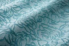 EDEM Vliesová tapeta květinový vzor EDEM 9040-28 plastická lesklá modrá 5,33 m2