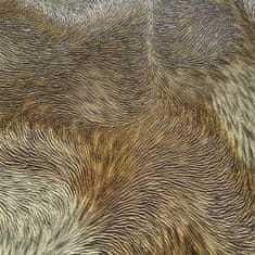 Profhome Tapeta exotické vzory Profhome 822305 plastická lesklá bronzová krémová khaki 5,33 m2