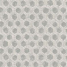 Profhome Vliesová tapeta s geometrickým vzorem Profhome 333272-GU hladká matná stříbrná béžová 5,33 m2