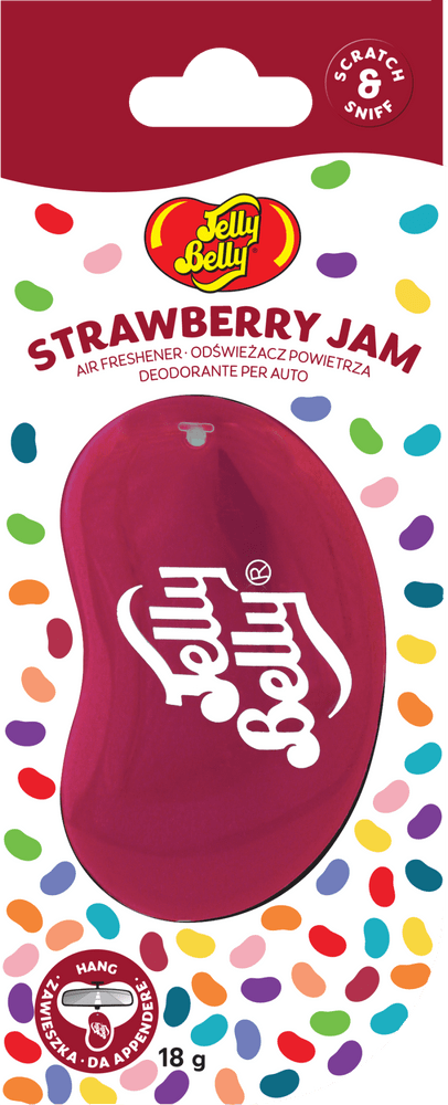 Levně Jelly Belly Hanging Gel Strawberry Jam - jahodová marmeláda