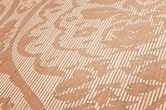 Profhome Textilní tapeta ornament Profhome 961953-GU reliefná matná béžová 5,33 m2