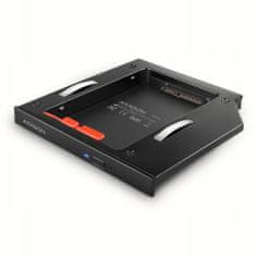 AXAGON Rámeček na disk Optical Disk Drive Caddy RSS-CD12 2.5"
