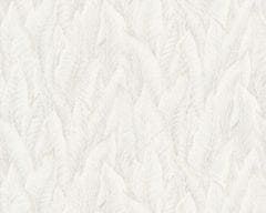 EDEM Vliesová tapeta s květinoým vzorem EDEM 420ST20 lehce reliéfná pololesklá bílá krémová stříbrná 10,65 m2