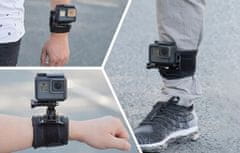 TELESIN Univerzální držák pro kamery GoPro, Sjcam, XIAOMI, DJI, rotace 360