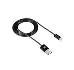 Canyon Nabíjení kabel 8-pin Lightning - USB 2.0, 1m, černá