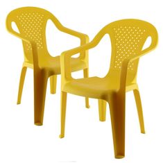IPAE Sada 2 židličky Progarden - žlutá