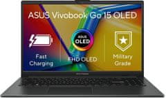 ASUS Vivobook Go 15 OLED (E1504F), černá (E1504FA-OLED039W)