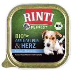 Finnern Vanička RINTI Bio drůbeží srdíčka, 150 g