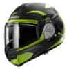 ADVANT REVO překlápěcí helma matná černá/Hi-Vis-žlutá vel.XL