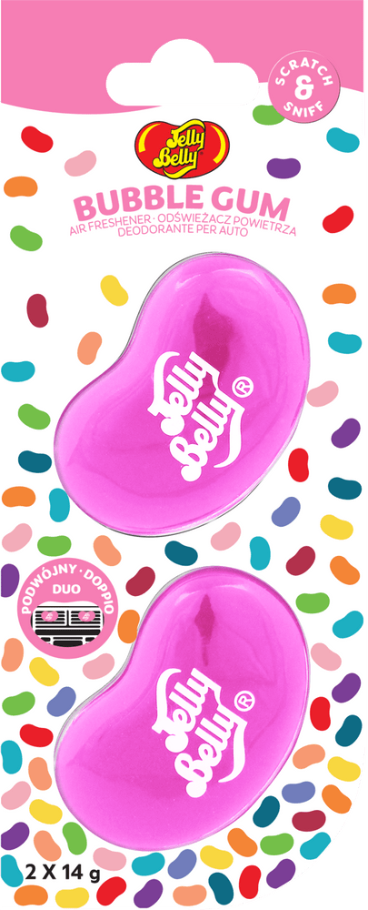 Levně Jelly Belly Vent Stick Bubble Gum - Žvýkačka, 2 pack