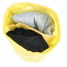 INNA Cestovní pytle 4 kusy na oblečení drobnosti barvy Sada 4 zavazadel a cestovních pytlů organizér kufřík barva žlutá