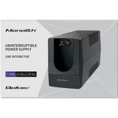 Qoltec UPS Line Interactive | Monolith | 1000VA | 600W