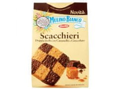 Mulino Bianco MULINO BIANCO Scacchieri - Italské čokoládovo-karamelové sušenky 300g 12 balení