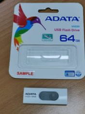 Adata UV220/64GB/USB 2.0/USB-A/Bílá